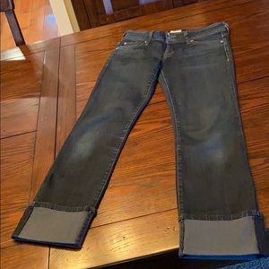 Women’s Hudson Premium Denim crop straight jeans